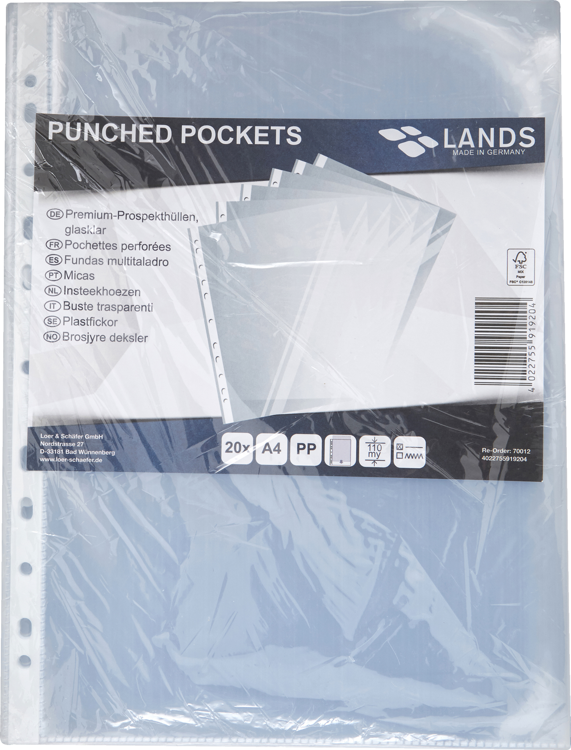 Loer-Schäfer Prospekthüllen Premium