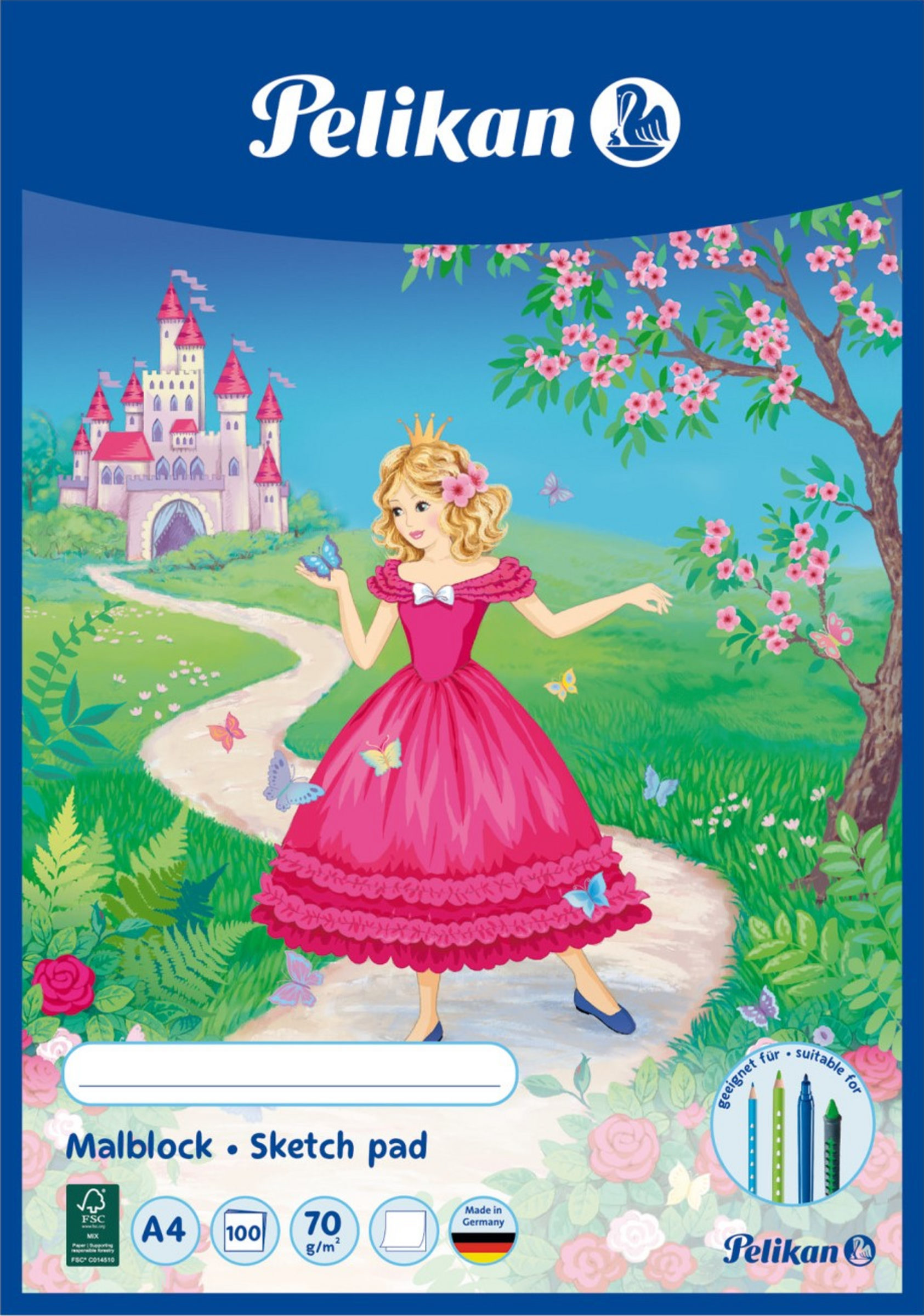 Pelikan Malblock DIN A4 Fee/Pirat