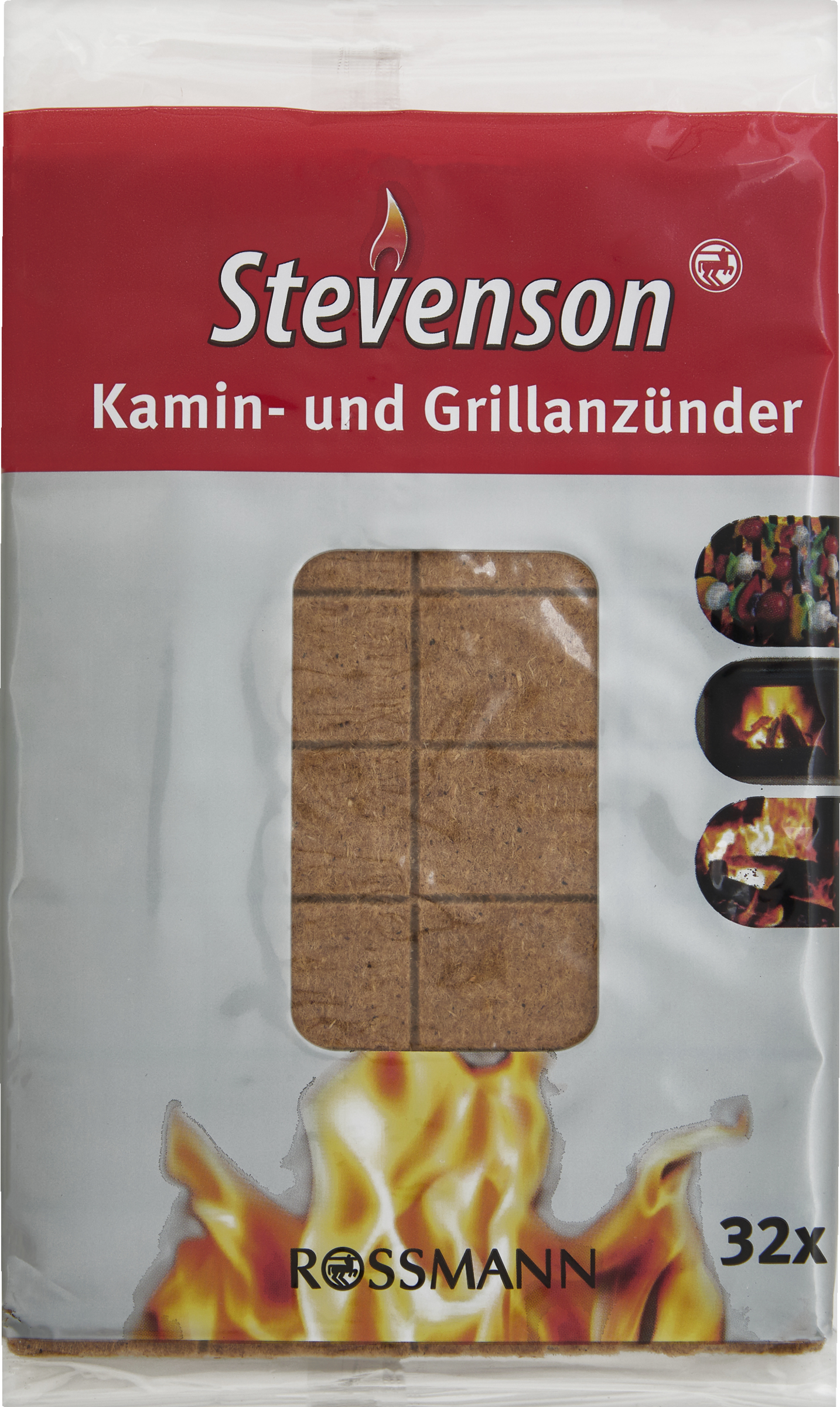 Stevenson Stevenson Kamin- und Grillanzünder 32 Stück