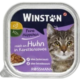 Feine Häppchen mit Huhn in Karottensauce