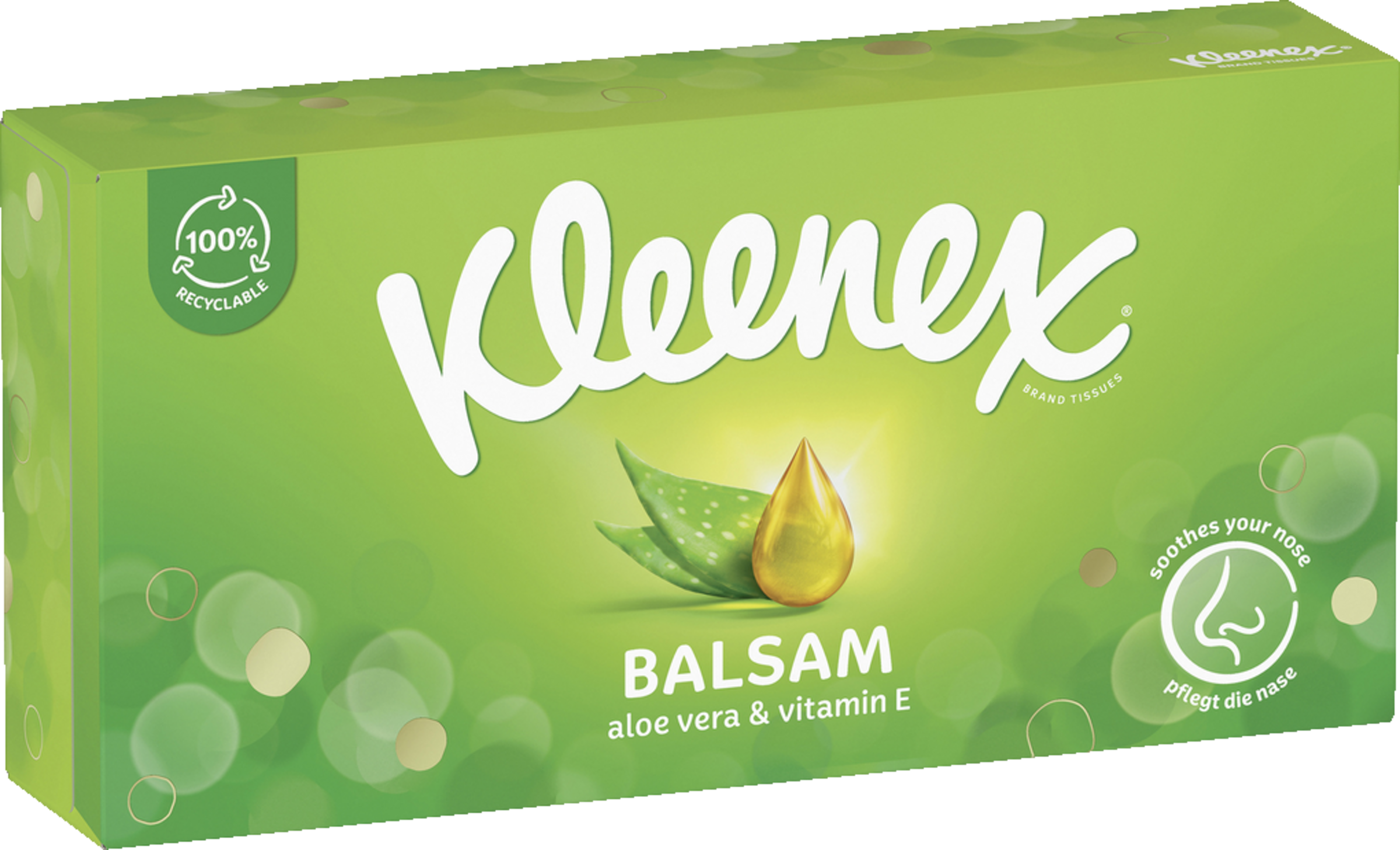 Taschentücher Balsam Box