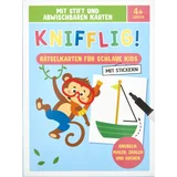 Kinder-Rätselkarten mit Stift Knifflig