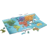 Magnetisches Weltkartenpuzzle