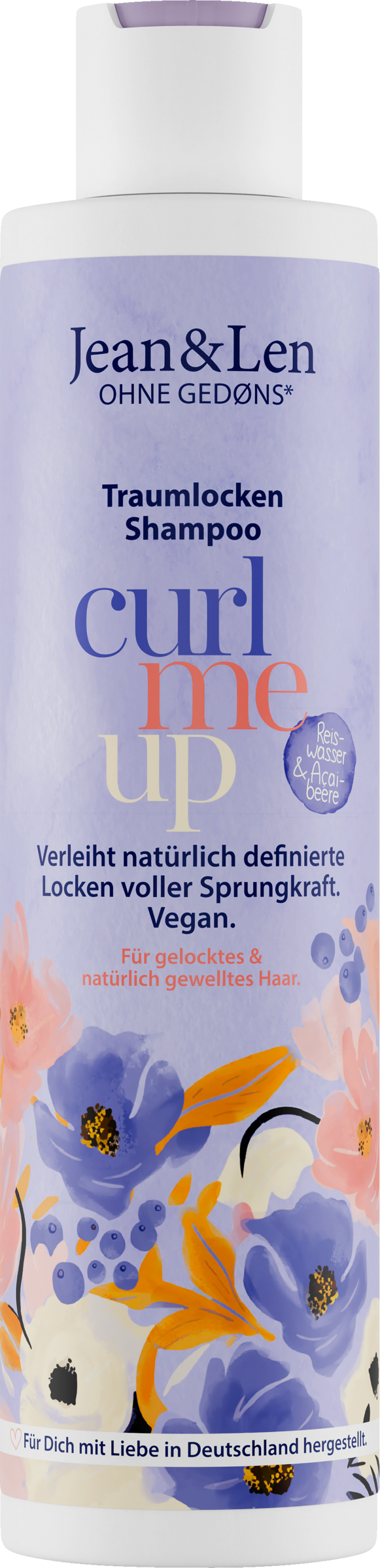 Jean&Len Traumlocken Shampoo Reiswasser & Açaibeere