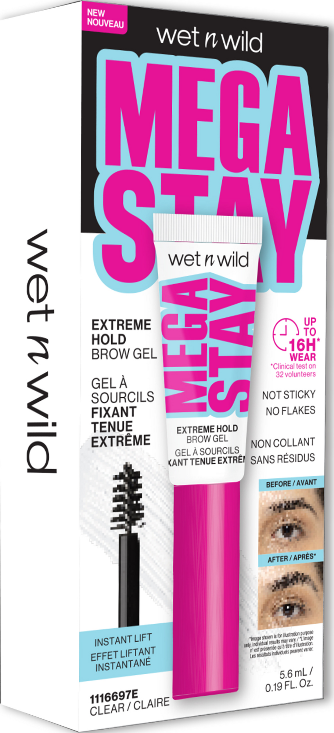 Mega Stay Extreme Hold Brow Gel