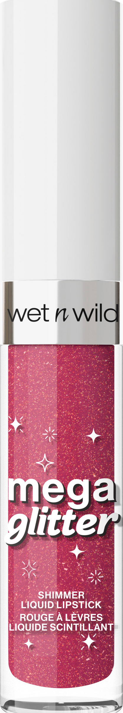 Mega Glitter Shimmer Liquid Lipstick Pink Future