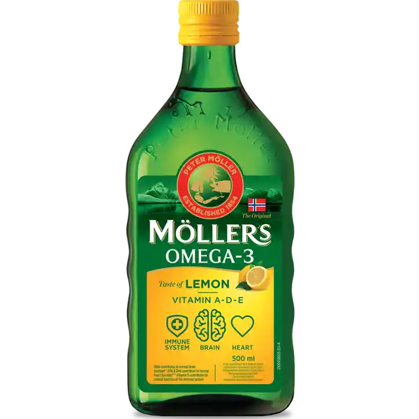 أوميغا 3 بنكهة الليمون