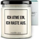 candle guy Duftkerze "Ich atme ein, ich raste aus"