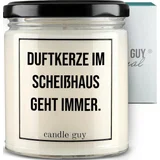 candle guy Duftkerze "Duftkerze im Scheißhaus geht immer"