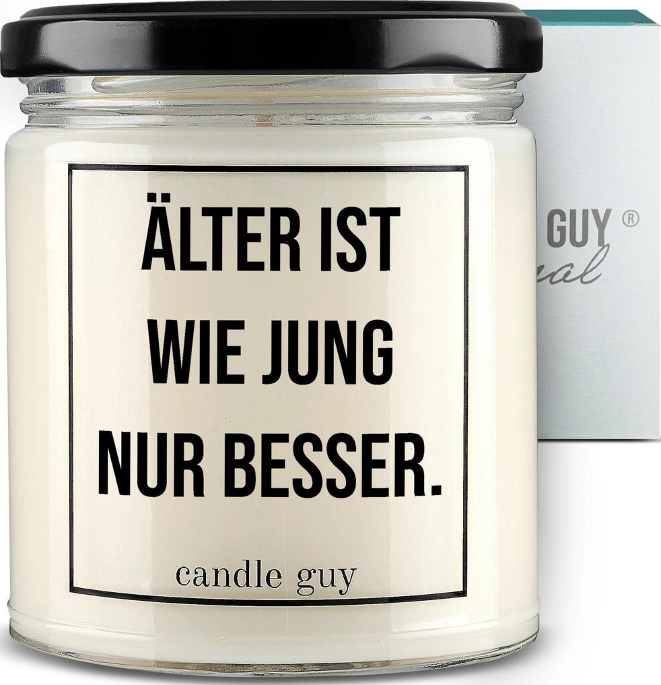 candle guy Duftkerze "Älter ist wie jung nur besser"