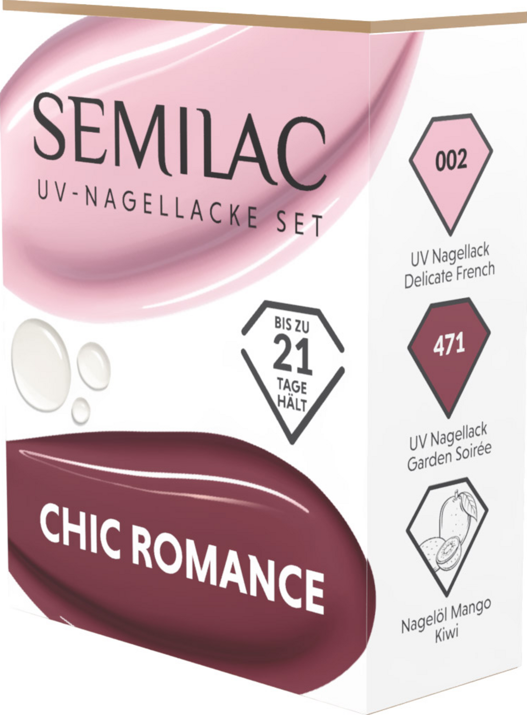 UV-Nagellack Set Chic Romance