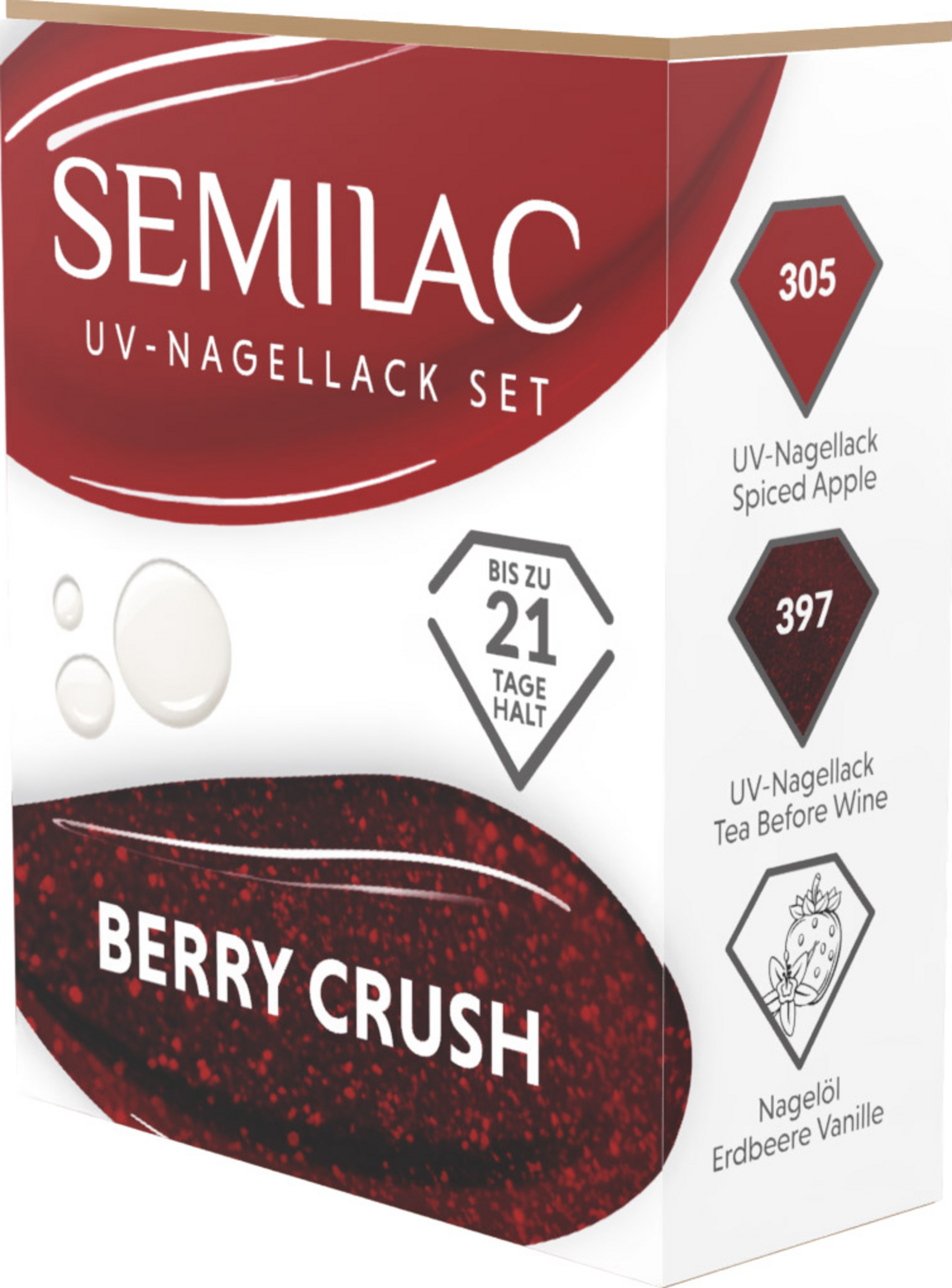 UV-Nagellack Set Berry Crush