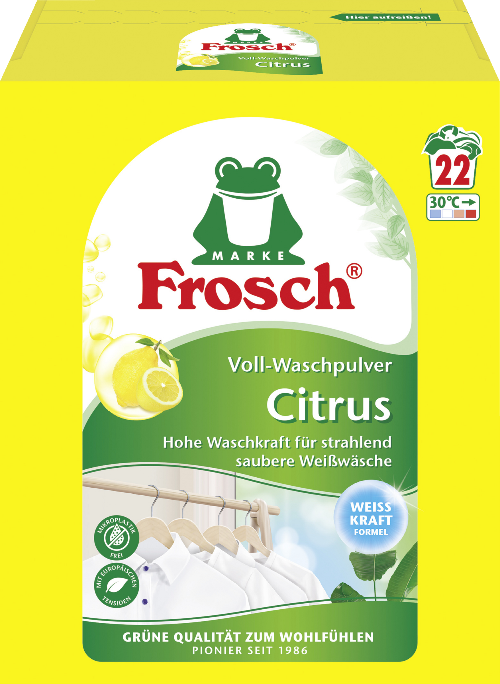 Voll-Waschpulver Citrus 22 WL