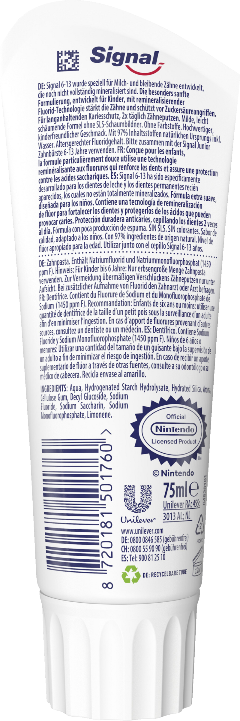 معجون أسنان جونيور بنكهة النعناع الخفيف للأعمار من 6-13 سنة 2