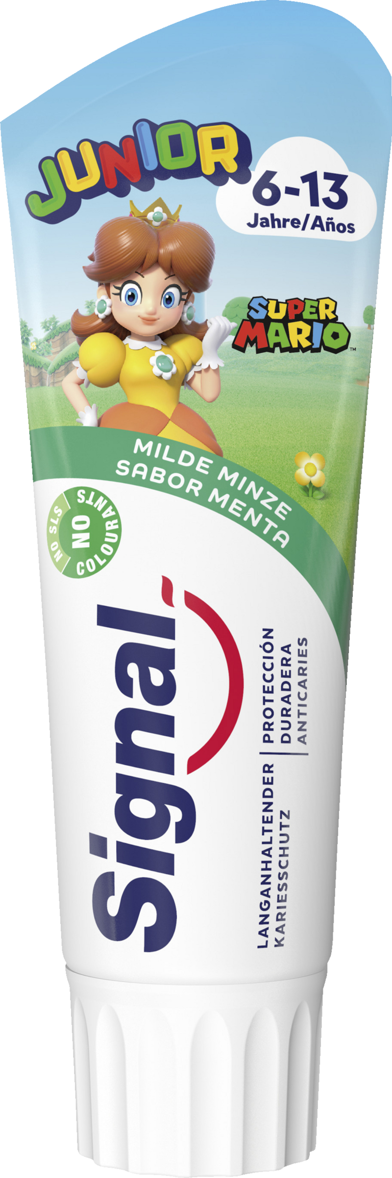 معجون أسنان جونيور بنكهة النعناع الخفيف للأعمار من 6-13 سنة