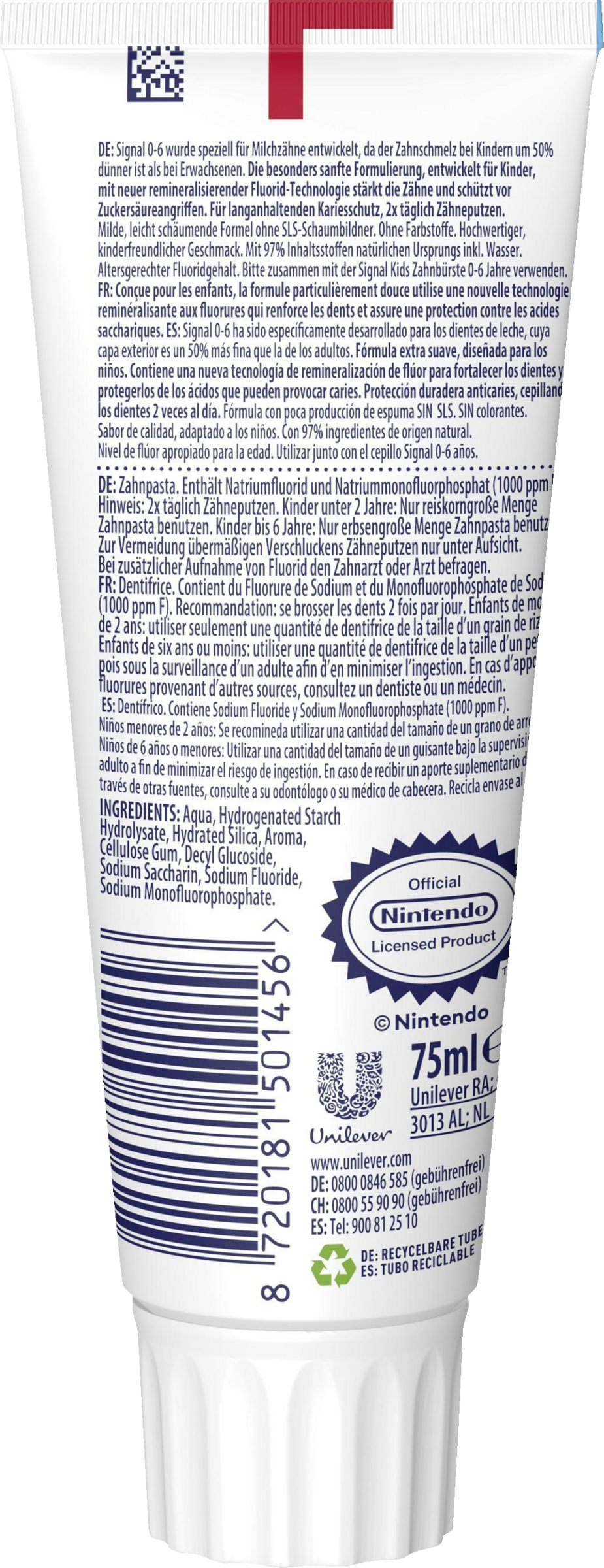 معجون أسنان للأطفال بالفواكه 0-6 سنوات 2