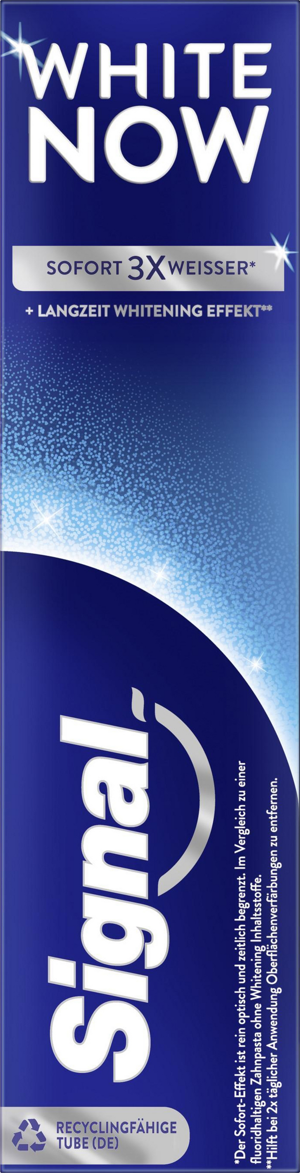 Signal White Now Zahnpasta