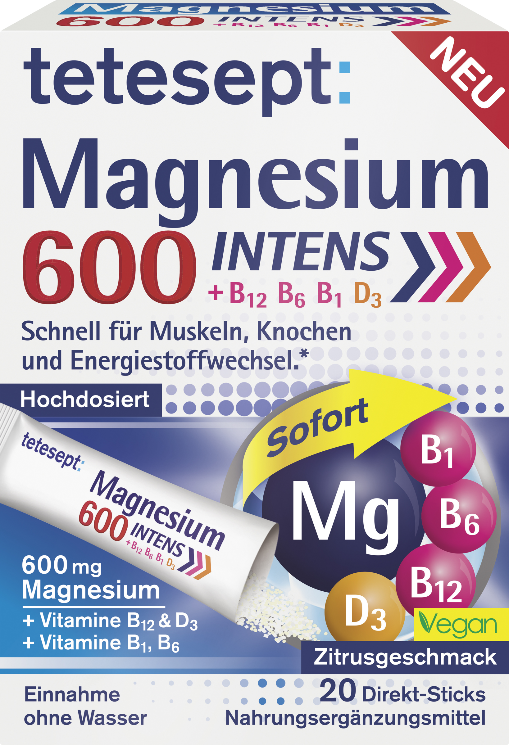 أعواد مغنيسيوم 600 مكثف