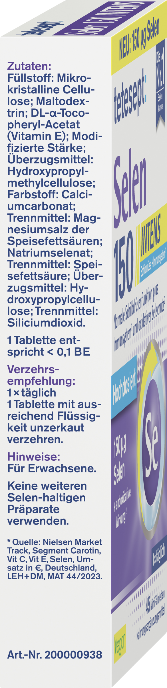 أقراص السيلينيوم 150 Intens الصغيرة 4