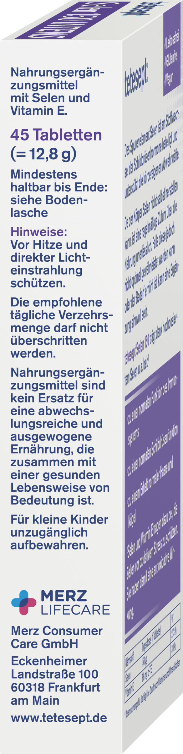 أقراص السيلينيوم 150 Intens الصغيرة 3