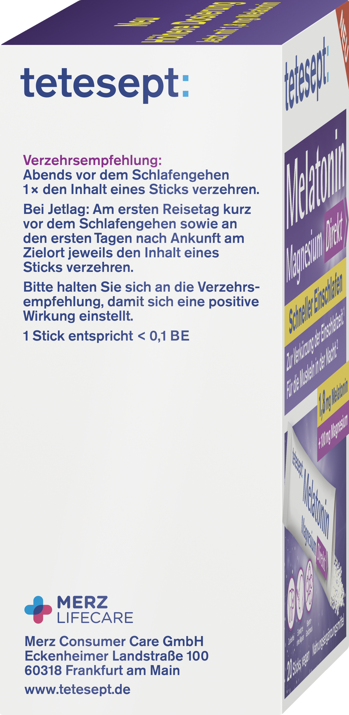 Melatonin + Magnesium Sticks 3