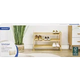Bambus-Schuhregal