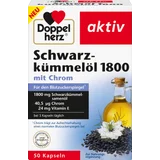 Doppelherz Schwarzkümmelöl 1800 mit Chrom