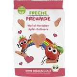 Bio Waffel-Herzchen Apfel-Erdbeere