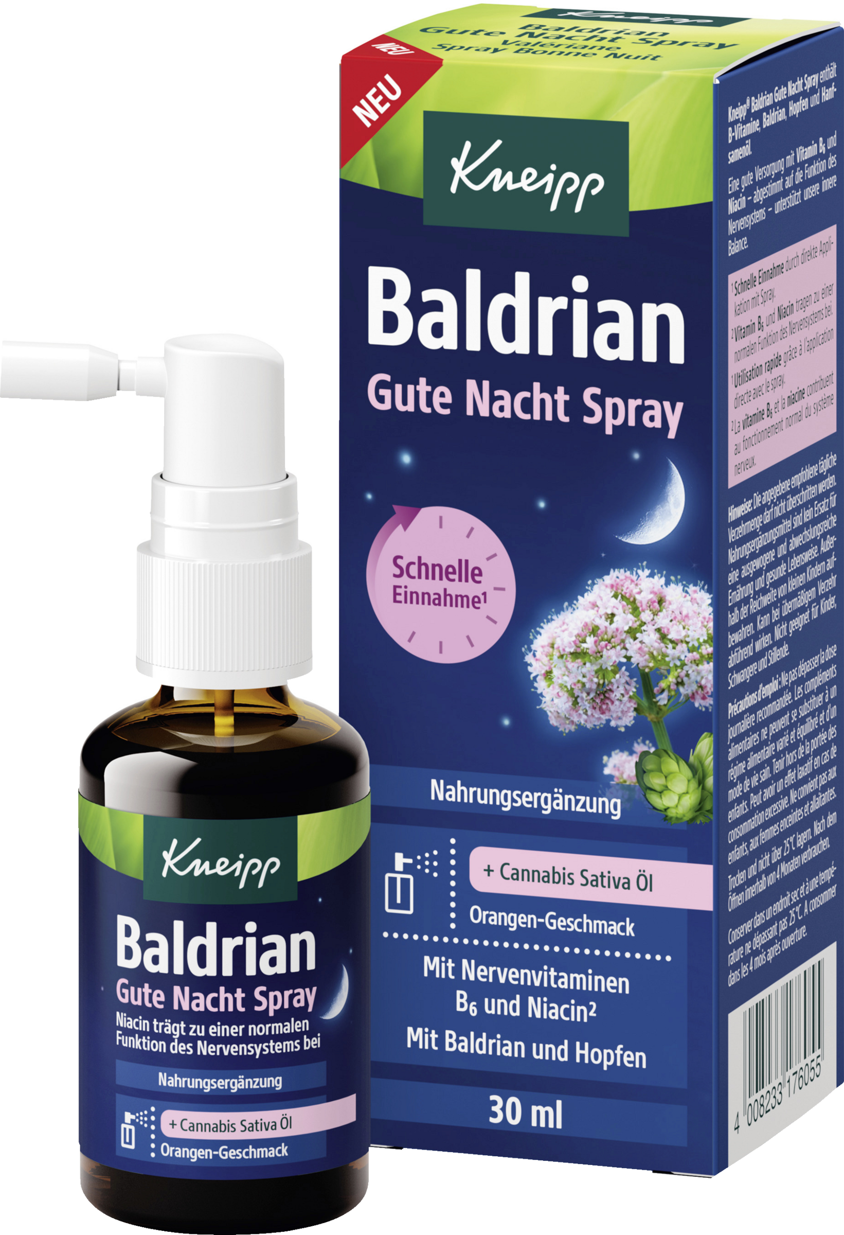 Baldrian Gute Nacht Spray