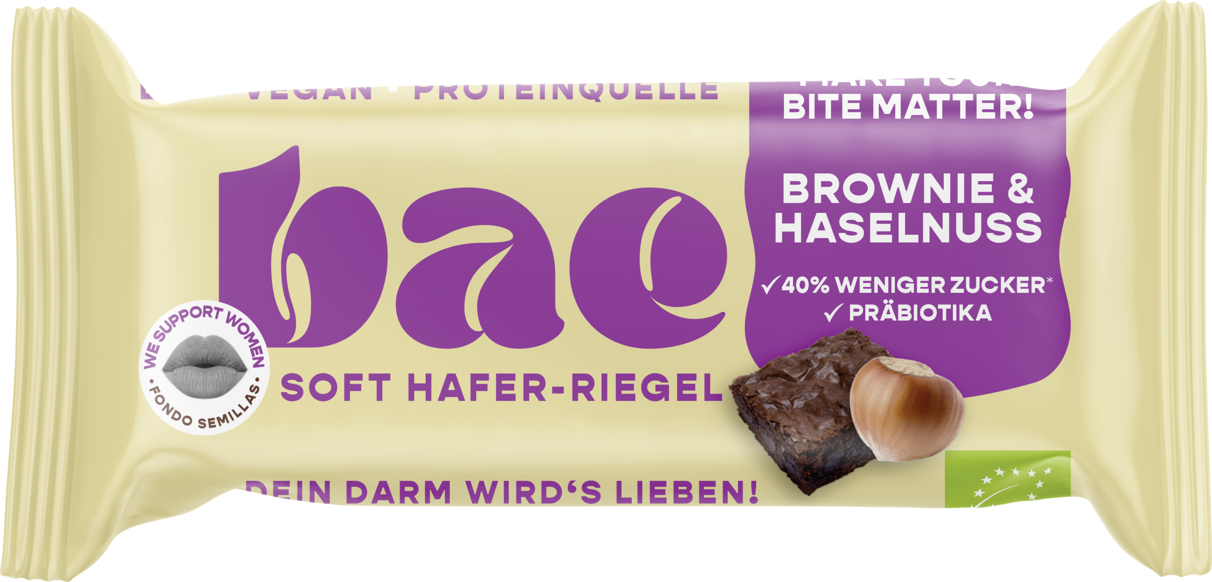 bae Bio Haferriegel Brownie & Haselnuss