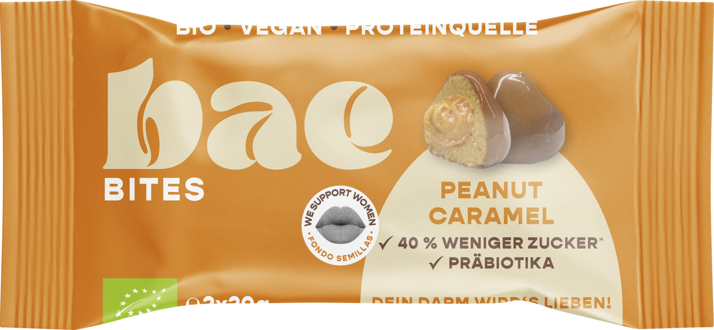 bae Bio bites peanut caramel