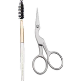 Brow Shaping Scissors & Brush - Augenbrauenschere & Augenbrauenbürstchen