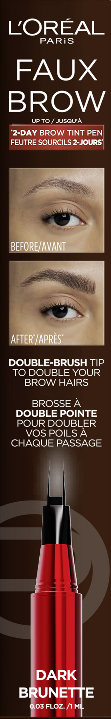 L’Oréal Paris Infaillible Faux Brow Augenbrauenstift Dark Brunette