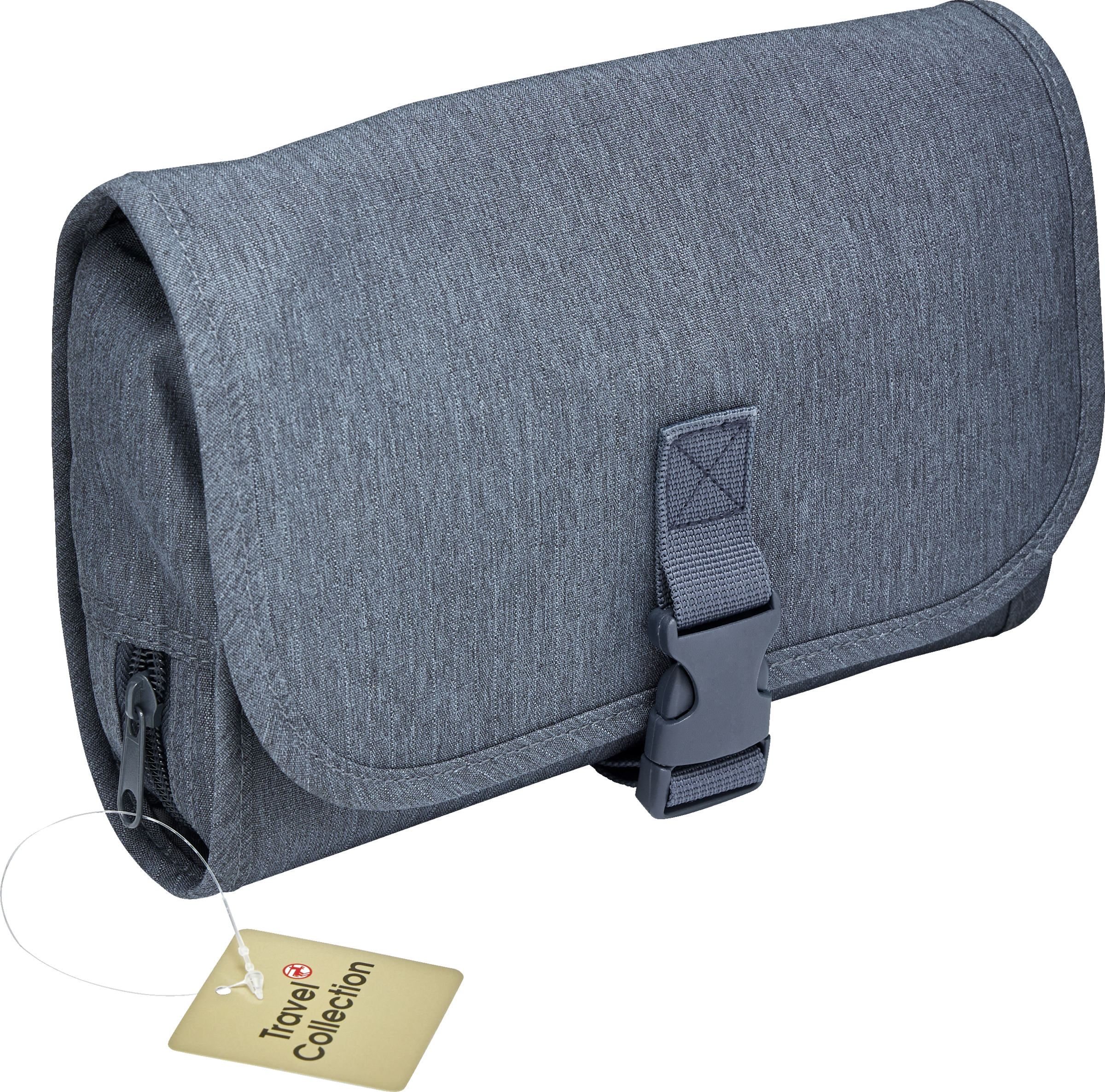 Travel Collection Herrenkulturtasche grau