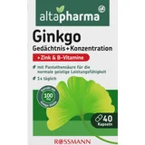 Ginkgo Gedächtnis+Konzentration