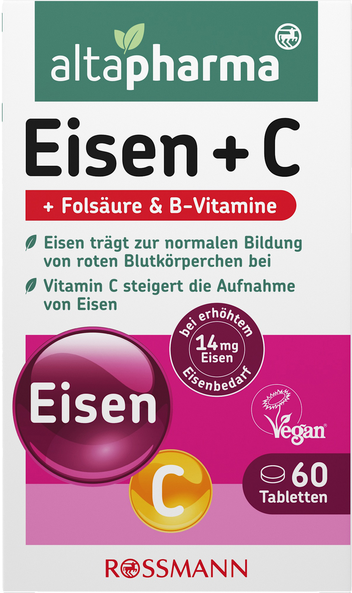 altapharma Eisen+ C Tabletten