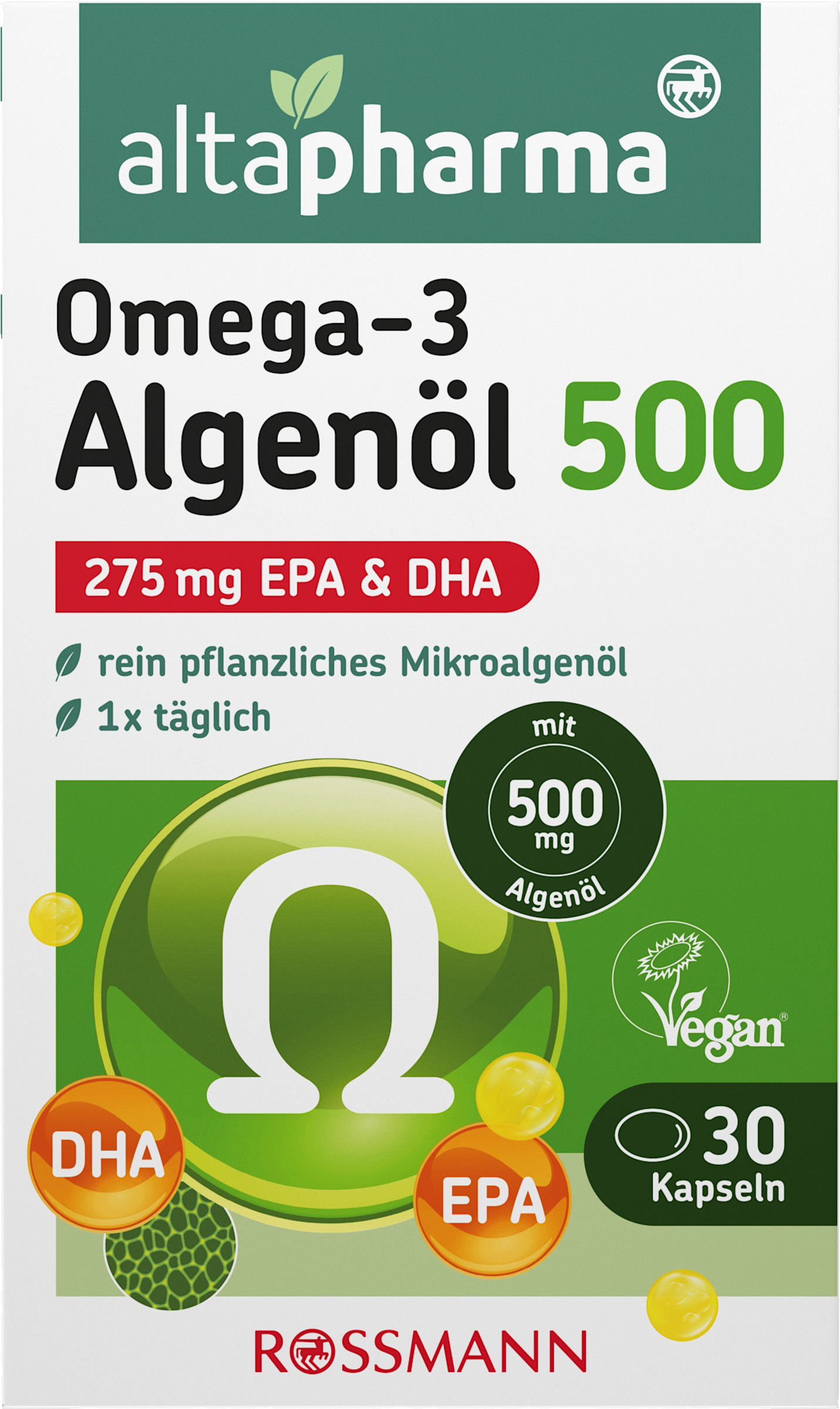 altapharma Omega-3 Algenöl
