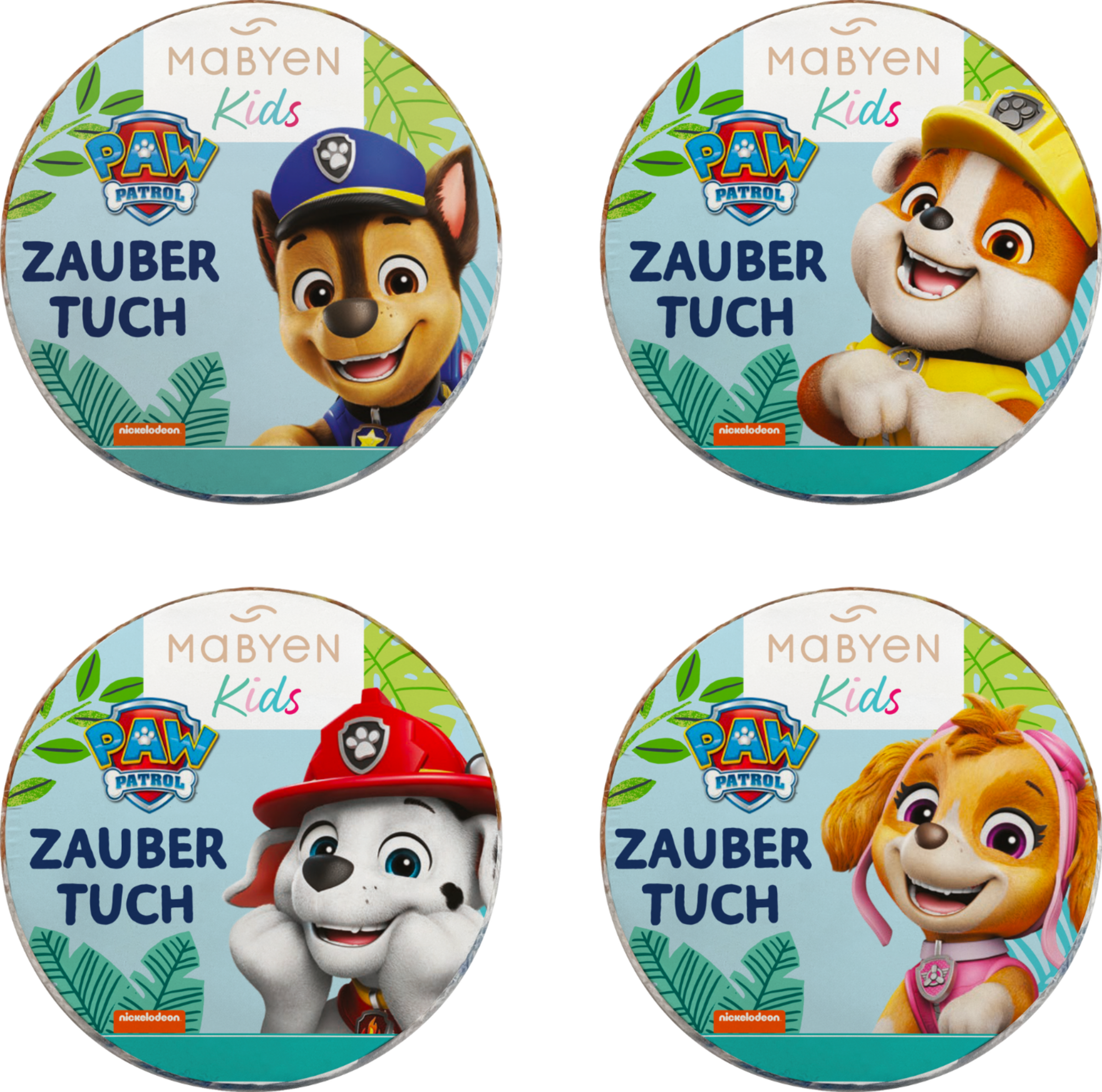 Mabyen Kuschelweiches Zaubertuch PAW Patrol