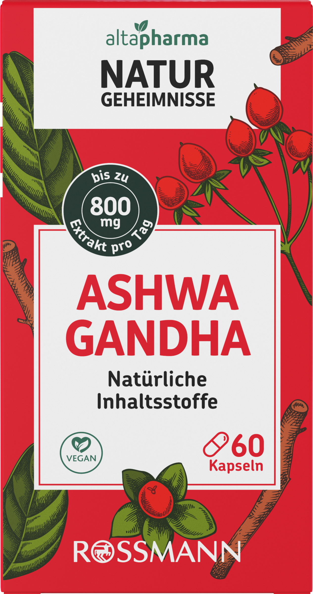 altapharma Naturgeheimnisse Ashwagandha