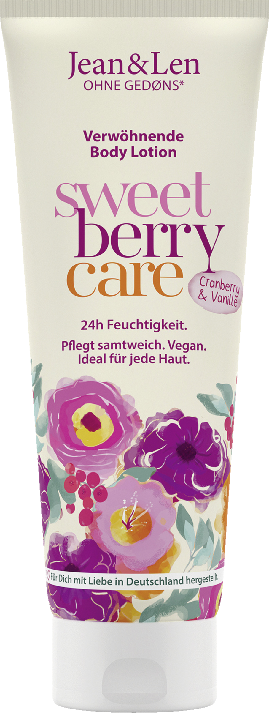 Jean&Len Body Lotion Cranberry & Vanille