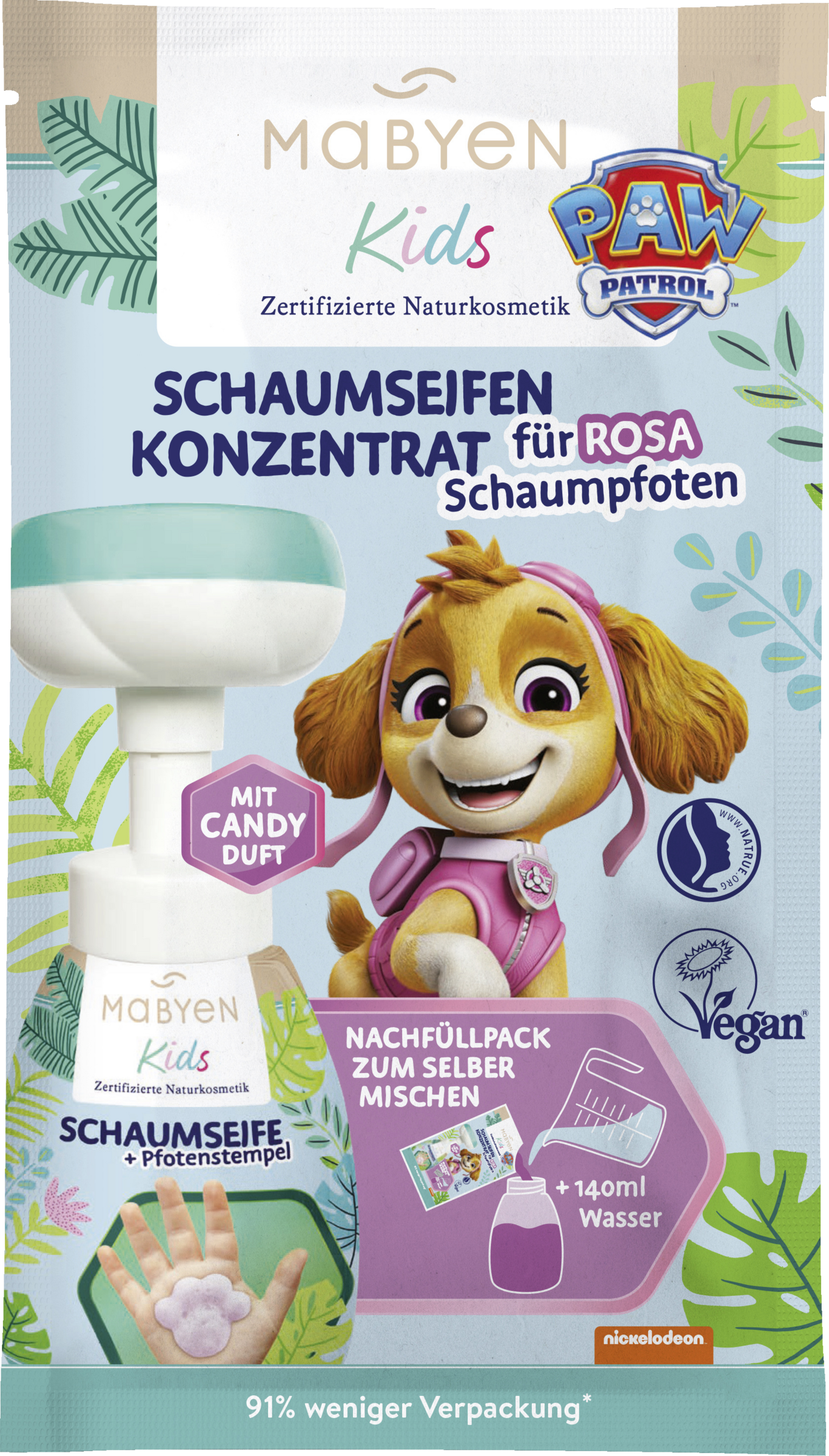 Mabyen Kids Schaumseife Konzentrat zum Selbermischen