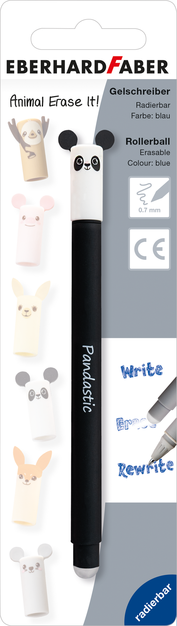 Eberhard Faber Gelschreiber schwarz