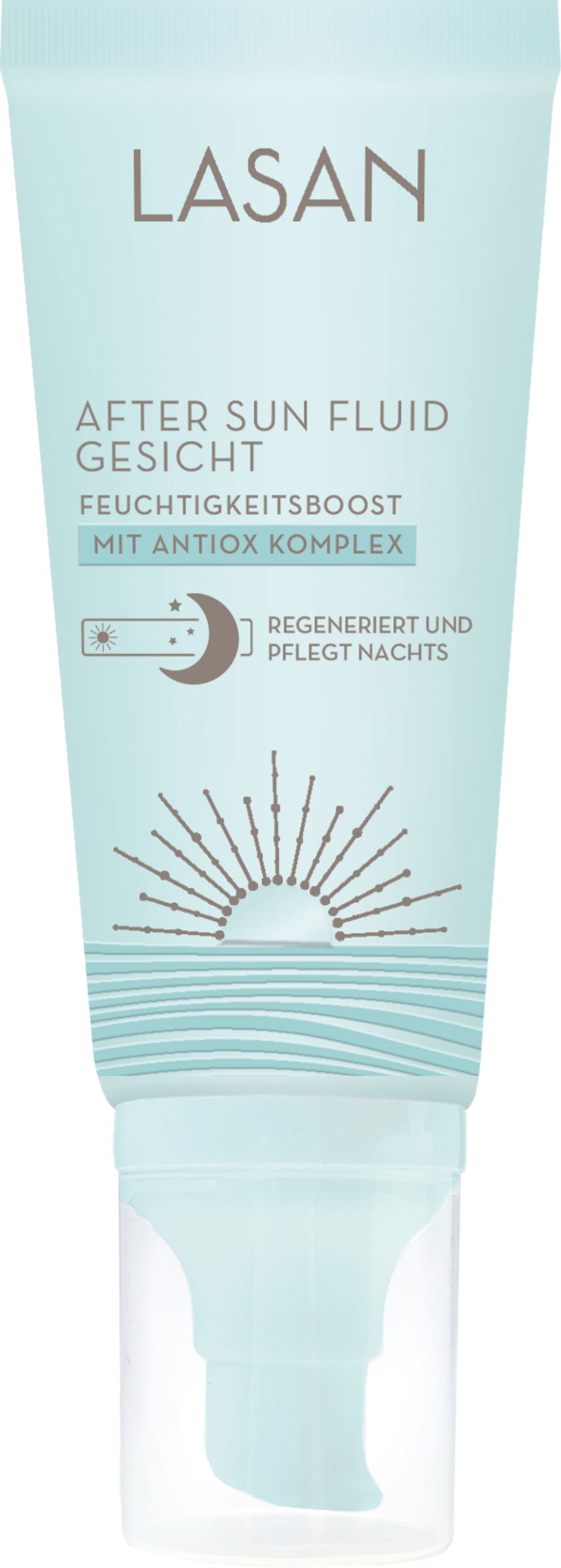 Lasan After Sun Fluid Gesicht