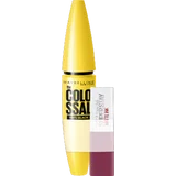 Volum' Express The Colossal Mascara + Mini Super Stay Matte Ink Lippenstift 15 Lover