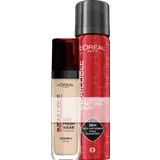 32 Stunden Fresh Wear Make-up 145 Rose Beige + 3-Sekunden Fixierspray