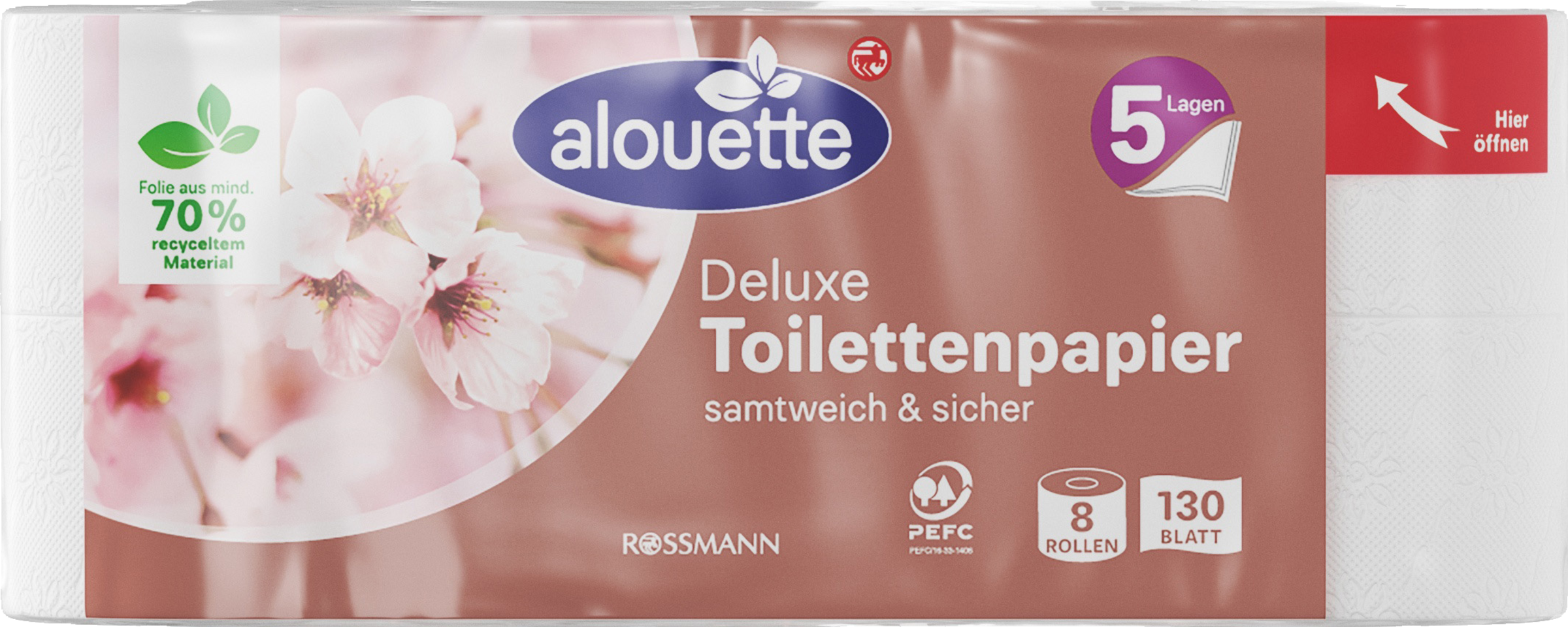 alouette Deluxe Toilettenpapier 5-lagig