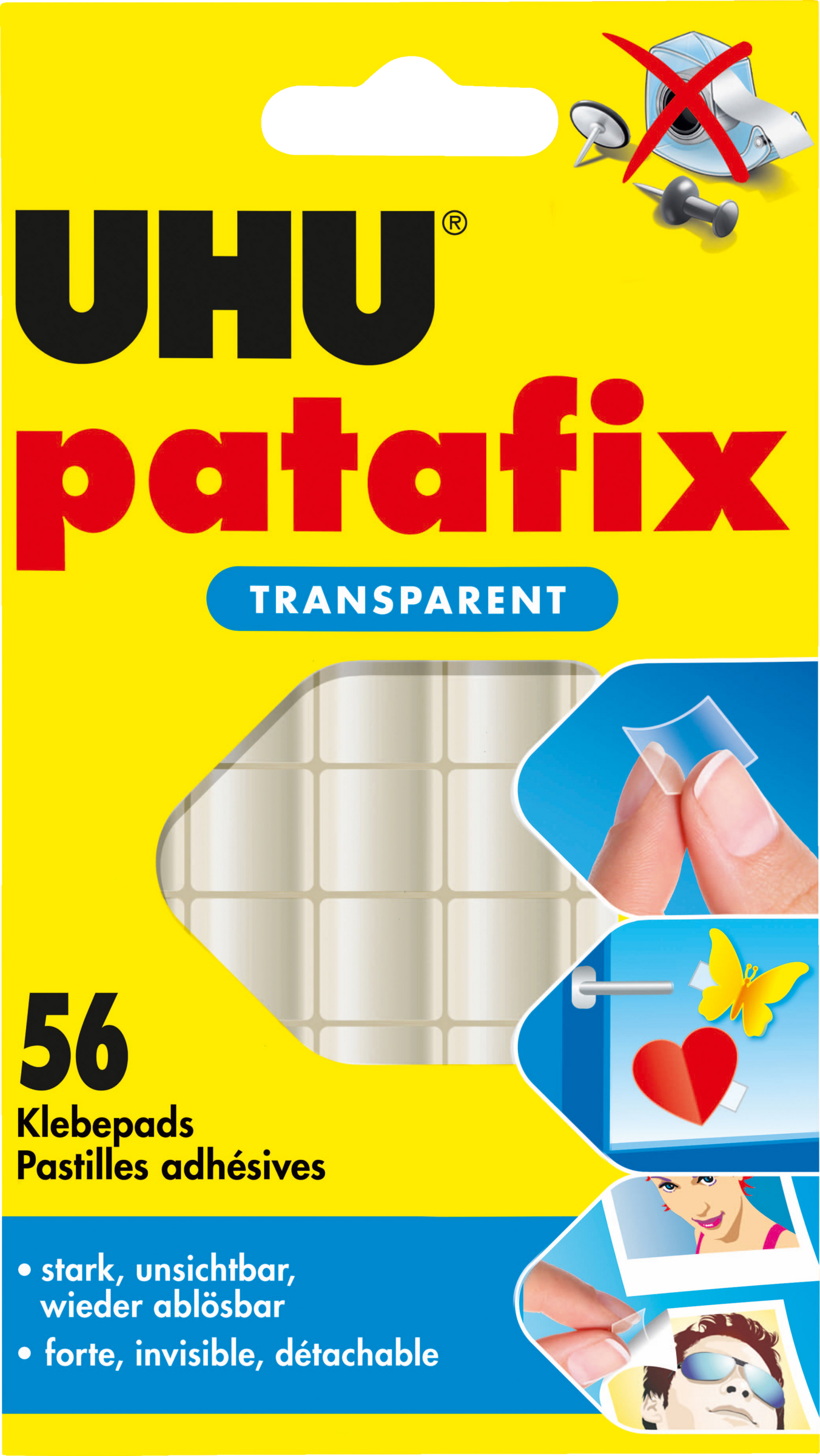 UHU Patafix Transparent Klebepads