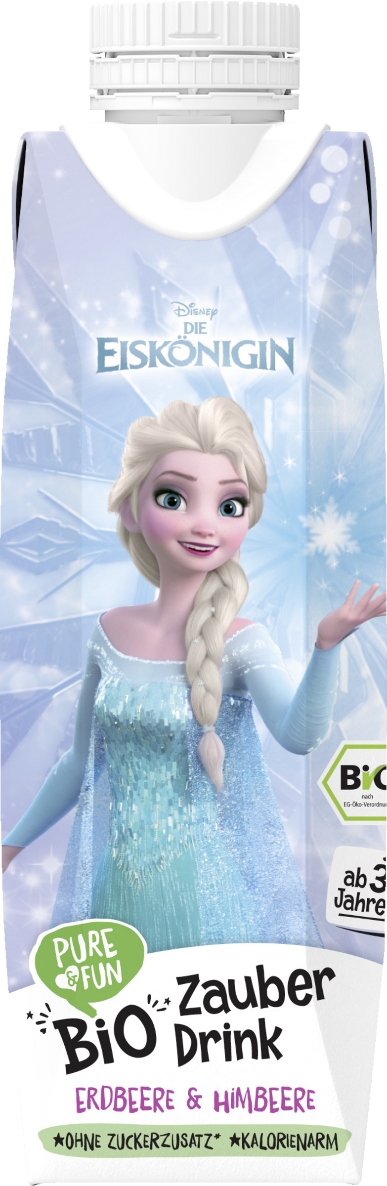 Pure&Fun Bio Die Eiskönigin Beerenzauber Erdbeere & Himbeere