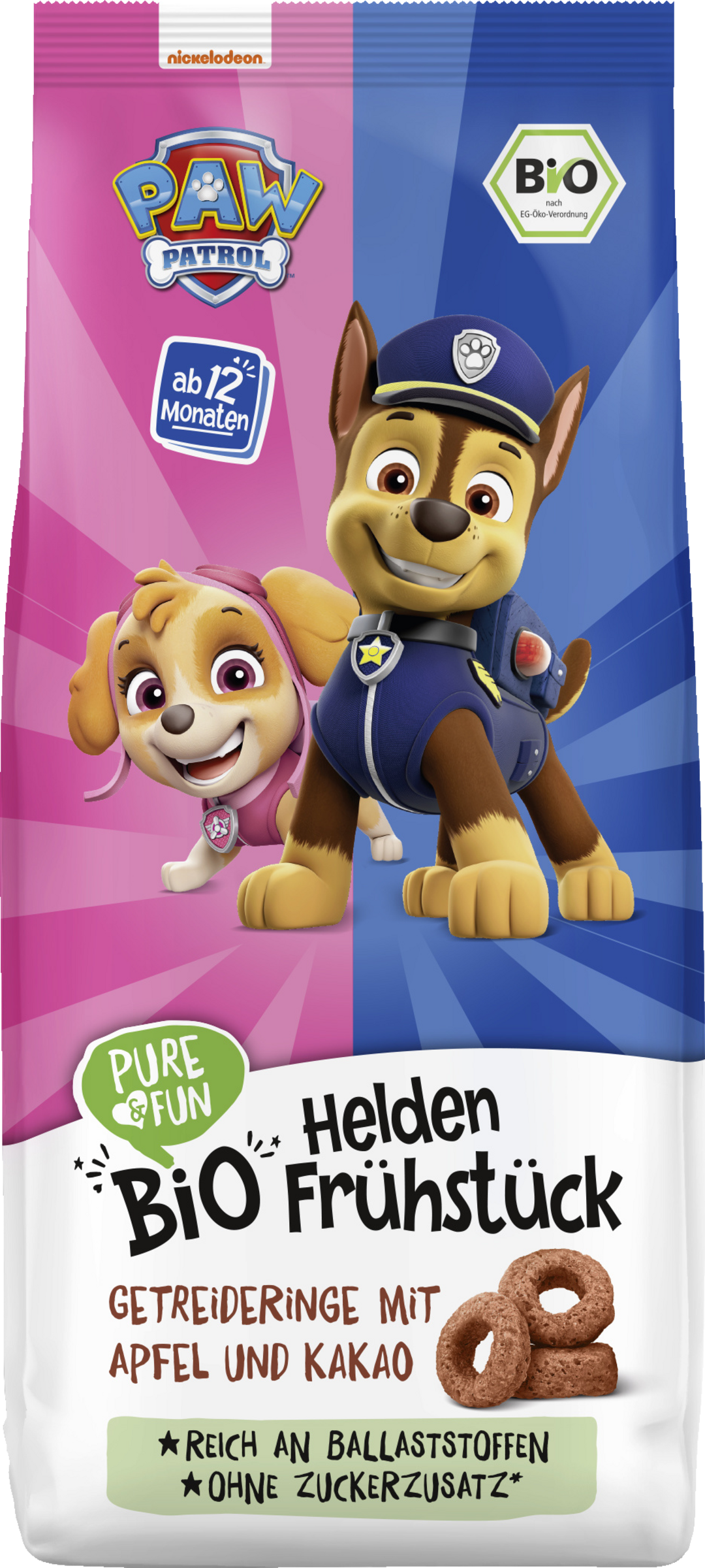 Pure&Fun Bio Helden Frühstück PAW Patrol
