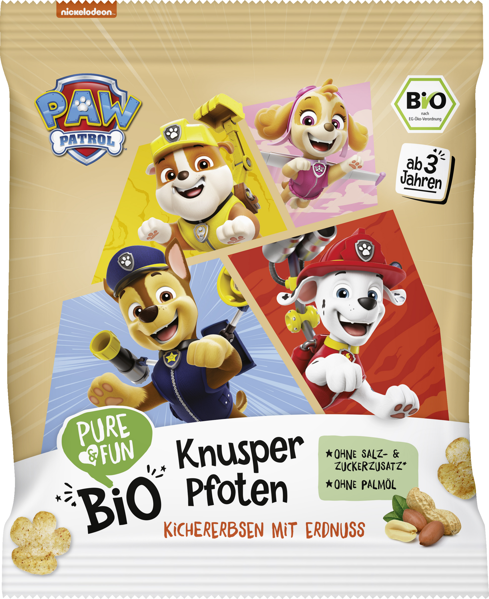 Pure&Fun Bio Knusper Pfoten PAW Patrol